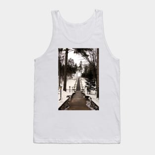 Gull Lake Winter Study 5 Tank Top